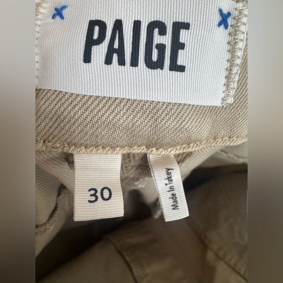 PAIGE DENIM Dion High Waist Cargo Trouser Flare Pants - Picture 11 of 13